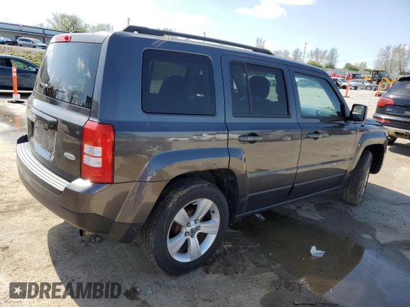 2016 Jeep Patriot Latitude with VIN 1C4NJPFA9GD793975, listed as a Copart auction lot 51990705 with 187,706 mi miles and Salvage title. Bid and sale history available at DreamBid. Image 3.