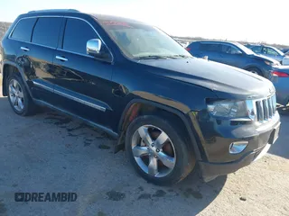 2011 Jeep Grand Cherokee Overland Summit with VIN 1J4RR6GT2BC560761, listed as a IAAI auction lot 41755210 with 161,139 mi miles. Bid and sale history available at carsss.com. Image 1.