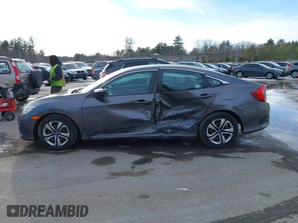 2017 Honda Civic Sedan LX with VIN 19XFC2F63HE222639, listed as a IAAI auction lot 41698385 with 134,708 mi miles. Bid and sale history available at carsss.com. Image 14.