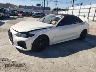 2023 BMW 4 Series M440i with VIN WBA53AT04PCL29093, listed as a Copart auction lot 78735134 with Not Provided miles and Salvage Title. Bid and sale history available at DreamBid. Image 1.