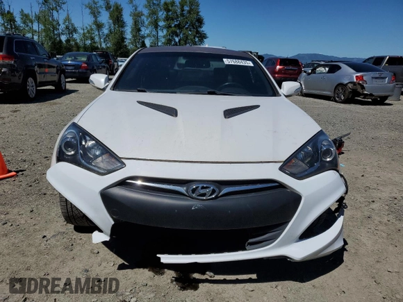 2016 Hyundai Genesis Coupe R-Spec с VIN KMHHU6KJ5GU132010, выставлен на аукционе Copart как лот 57688435 с пробегом 76 653 миль миль и Списание • Salvage title. История ставок и продаж доступна на DreamBid. Изображение 5.