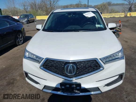 2020 Acura MDX with VIN 5J8YD4H3XLL001500, listed as a IAAI auction lot 42042725 with 84,419 mi miles. Bid and sale history available at carsss.com. Image 12.