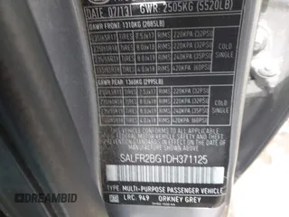 2013 Land Rover LR2 с VIN SALFR2BG1DH371125, выставлен на аукционе IAAI как лот 42376313 с пробегом 134 998 миль миль и . История ставок и продаж доступна на DreamBid. Изображение 9.