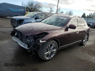2011 Infiniti EX Journey with VIN JN1AJ0HR0BM851458, listed as a Copart auction lot 87839385 with 80,274 mi miles and Salvage Title. Bid and sale history available at carsss.com. Image 1.
