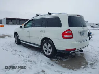 2012 Mercedes-Benz GL-Class GL 450 with VIN 4JGBF7BE1CA778228, listed as a IAAI auction lot 41600173 with 115,605 mi miles. Bid and sale history available at carsss.com. Image 3.