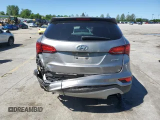 2017 Hyundai Santa Fe 2.4L z VIN 5NMZU3LB2HH025486, wystawiony jako Copart lot #58055185 z przebiegiem 120 364 mil mil oraz Szkoda całkowita • Salvage title. Historia ofert i sprzedaży dostępna na DreamBid. Obrazek 6.