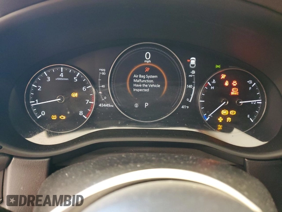 2020 Mazda CX-30 Premium с VIN 3MVDMBEM4LM127105, выставлен на аукционе Copart как лот 52002655 с пробегом 43 449 миль миль и Списание • Salvage title. История ставок и продаж доступна на DreamBid. Изображение 9.