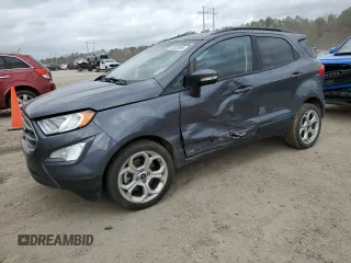 2021 Ford EcoSport SE with VIN MAJ3S2GEXMC439690, listed as a Copart auction lot 47822895 with 8,869 mi miles and Salvage Title. Bid and sale history available at carsss.com. Image 1.