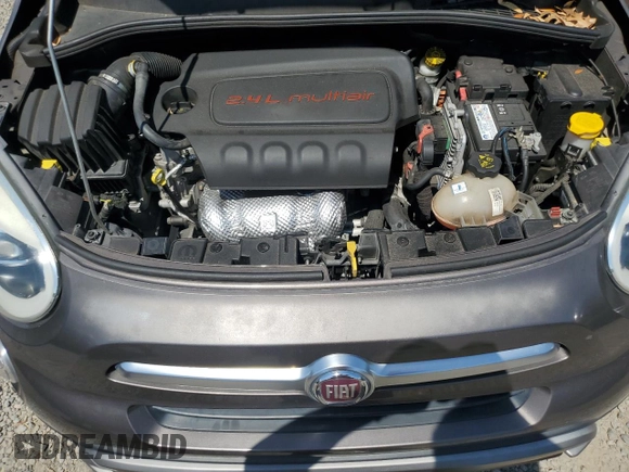 2016 FIAT 500X Trekking with VIN ZFBCFYCT0GP338212, listed as a Copart auction lot 51843725 with 56,157 mi miles and Salvage title. Bid and sale history available at DreamBid. Image 11.