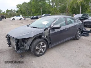 2019 Honda Civic Sedan LX with VIN 19XFC2F66KE024399, listed as a IAAI auction lot 42023498 with 50,173 mi miles. Bid and sale history available at carsss.com. Image 17.