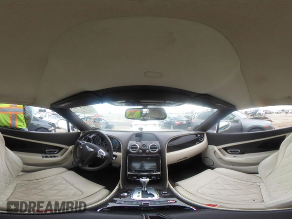 2015 Bentley Continental GT with VIN SCBGJ3ZAXFC044364, listed as a IAAI auction lot 39947673 with 3,514 mi miles and . Bid and sale history available at DreamBid. Image 19.