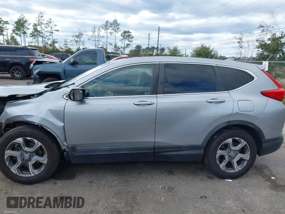 2017 Honda CR-V EX with VIN 7FARW1H57HE044719, listed as a IAAI auction lot 41028583 with 109,885 mi miles. Bid and sale history available at carsss.com. Image 14.