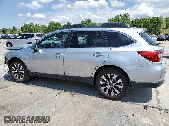 2015 Subaru Outback Limited with VIN 4S4BSELC0F3338894, listed as a Copart auction lot 59800585 with 67,651 mi miles and Salvage title. Bid and sale history available at DreamBid. Image 2.