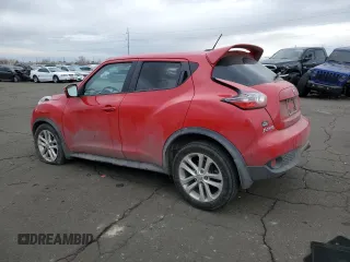 2015 Nissan Juke SL z VIN JN8AF5MV4FT552408, wystawiony jako Copart lot #45584165 z przebiegiem 90 289 mil mil oraz Szkody całkowita. Historia ofert i sprzedaży dostępna na DreamBid. Obrazek 2.