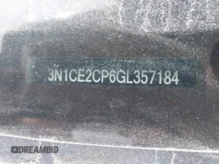 2016 Nissan Note S с VIN 3N1CE2CP6GL357184, выставлен на аукционе IAAI как лот 42213526 с пробегом 137 814 миль миль и . История ставок и продаж доступна на DreamBid. Изображение 9.