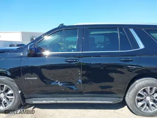 2023 Chevrolet Tahoe LS with VIN 1GNSCMKD9PR157174, listed as a IAAI auction lot 40299056 with 25,588 mi miles. Bid and sale history available at carsss.com. Image 14.