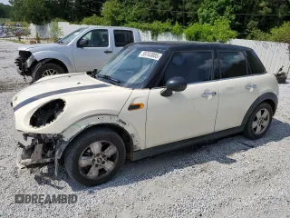 2016 MINI Hardtop 4 Door with VIN WMWXU1C59G2D08847, listed as a Copart auction lot 59763805 with 114,105 mi miles and Salvage title. Bid and sale history available at DreamBid. Image 1.