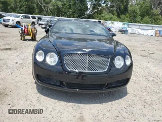 2007 Bentley Continental GT with VIN SCBDR33W97C045720, listed as a Copart auction lot 56370245 with 47,350 mi miles and Salvage Title. Bid and sale history available at DreamBid. Image 5.