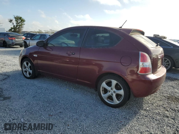 2007 Hyundai Accent SE with VIN KMHCN36C37U037995, listed as a Copart auction lot 51605085 with 141,579 mi miles and Non Repairable. Bid and sale history available at carsss.com. Image 2.