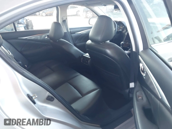 2017 Infiniti Q50 3.0t Premium with VIN JN1EV7AP4HM739763, listed as a IAAI auction lot 42011605 with 90,608 mi miles. Bid and sale history available at carsss.com. Image 8.