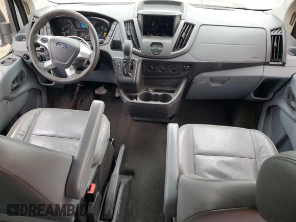 2015 Ford Transit XL with VIN 1FMZK1YM2FKA72647, listed as a Copart auction lot 47439215 with 148,105 mi miles and Salvage title. Bid and sale history available at DreamBid. Image 8.