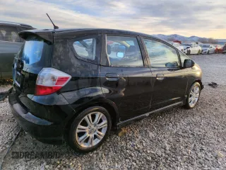 2011 Honda Fit Sport with VIN JHMGE8H56BC003466, listed as a Copart auction lot 46373785 with 73,600 mi miles and Salvage Title. Bid and sale history available at DreamBid. Image 3.