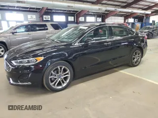 2019 Ford Fusion SEL with VIN 3FA6P0CD3KR145241, listed as a Copart auction lot 54195395 with 114,371 mi miles and Clean Title. Bid and sale history available at carsss.com. Image 1.