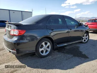 2013 Toyota Corolla L with VIN 5YFBU4EE1DP109085, listed as a Copart auction lot 49443115 with 162,420 mi miles and Salvage Title. Bid and sale history available at carsss.com. Image 3.