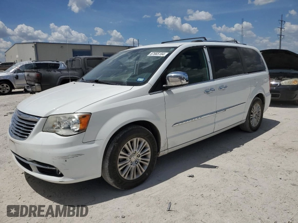 2015 Chrysler Town & Country Limited Platinum with VIN 2C4RC1GG0FR584244, listed as a Copart auction lot 67665184 with 188,999 mi miles and Salvage Title. Bid and sale history available at DreamBid. Image 1.