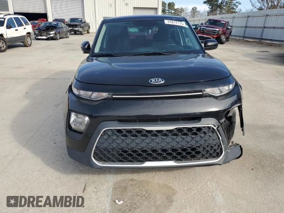 2021 Kia Soul LX with VIN KNDJ23AU1M7762221, listed as a Copart auction lot 41817715 with 33,829 mi miles and Salvage Title. Bid and sale history available at carsss.com. Image 5.