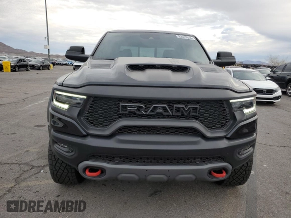 2024 Ram 1500 TRX with VIN 1C6SRFU94RN135421, listed as a Copart auction lot 82037944 with 6,969 mi miles and Salvage Title. Bid and sale history available at carsss.com. Image 5.