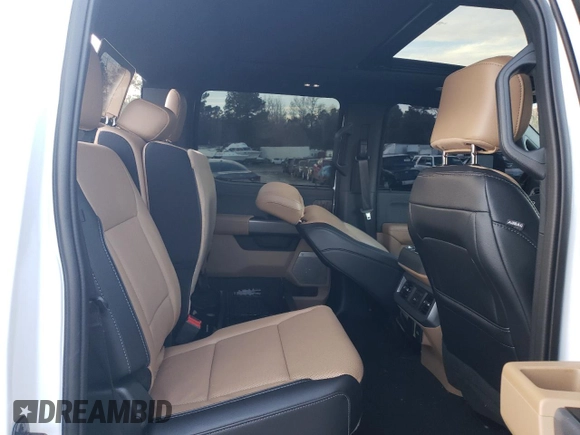 2024 Ford F-350 XL with VIN 1FT8W3DM8REC02732, listed as a Copart auction lot 80866094 with 16,411 mi miles and Salvage Title. Bid and sale history available at DreamBid. Image 10.