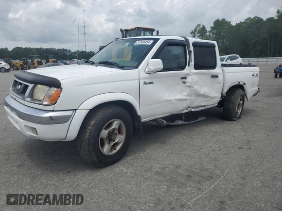 2000 Nissan Frontier XE with VIN 1N6ED27Y6YC334154, listed as a Copart auction lot 54140454 with 330,552 mi miles and Salvage title. Bid and sale history available at DreamBid. Image 1.