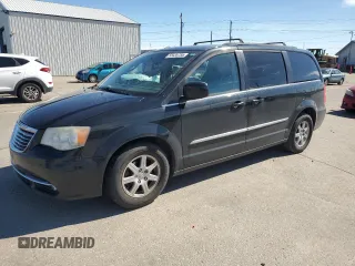 2013 Chrysler Town & Country Touring with VIN 2C4RC1BGXDR584370, listed as a Copart auction lot 50435755 with 134,299 mi miles and Salvage Title. Bid and sale history available at carsss.com. Image 1.