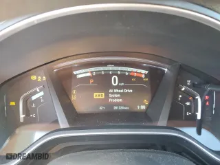 2018 Honda CR-V EX with VIN 2HKRW2H58JH636882, listed as a Copart auction lot 80663494 with 51,224 mi miles and Salvage Title. Bid and sale history available at carsss.com. Image 9.