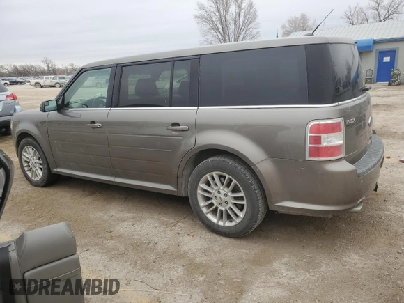 2013 Ford Flex SEL z VIN 2FMGK5C89DBD37239, wystawiony jako Copart lot #86277644 z przebiegiem 127 866 mil mil oraz Szkoda całkowita • Salvage title. Historia ofert i sprzedaży dostępna na DreamBid. Obrazek 2.