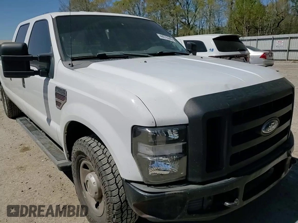 2008 Ford F-250 XL with VIN 1FTSW20R98ED48430, listed as a Copart auction lot 48976345 with 151,120 mi miles and Salvage title. Bid and sale history available at DreamBid. Image 11.