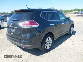 2016 Nissan Rogue SV with VIN 5N1AT2MT6GC829137, listed as a IAAI auction lot 42141620 with 143,279 mi miles. Bid and sale history available at carsss.com. Image 4.