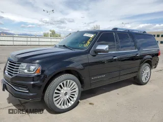 2017 Lincoln Navigator Select z VIN 5LMJJ3JT0HEL02598, wystawiony jako Copart lot #50894954 z przebiegiem 96 027 mil mil oraz Szkoda całkowita • Salvage title. Historia ofert i sprzedaży dostępna na DreamBid. Obrazek 1.