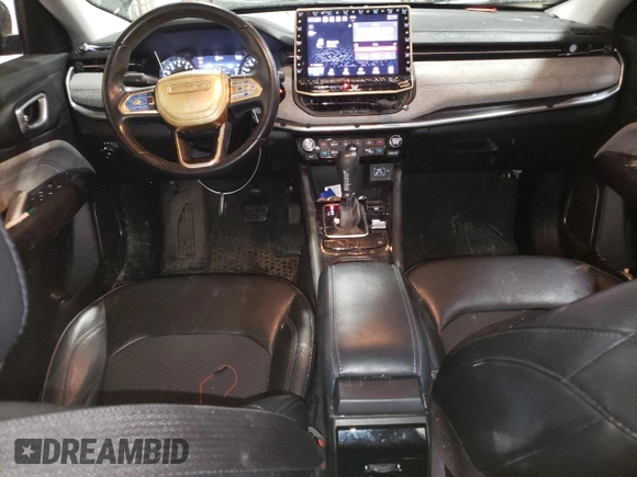 2022 Jeep Compass Altitude with VIN 3C4NJDBB3NT216606, listed as a Copart auction lot 47080645 with 44,825 mi miles and Salvage Title. Bid and sale history available at carsss.com. Image 8.