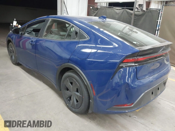 2024 Toyota Prius LE with VIN JTDACAAU0R3030582, listed as a IAAI auction lot 41838615 with 9,402 mi miles and . Bid and sale history available at DreamBid. Image 3.