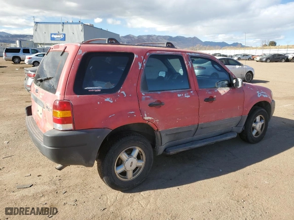 2003 Ford Escape XLS Popular with VIN 1FMYU92193KC06455, listed as a Copart auction lot 88712905 with 0 mi miles and Salvage Title. Bid and sale history available at carsss.com. Image 3.