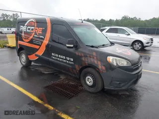 2016 Ram ProMaster City Cargo Van Tradesman with VIN ZFBERFAT1G6B17509, listed as a IAAI auction lot 42125111 with 290,870 mi miles. Bid and sale history available at carsss.com. Image 1.