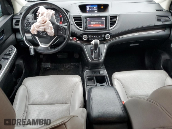 2015 Honda CR-V EX-L with VIN 2HKRM3H75FH501461, listed as a Copart auction lot 85901324 with 105,650 mi miles and Salvage Title. Bid and sale history available at carsss.com. Image 8.