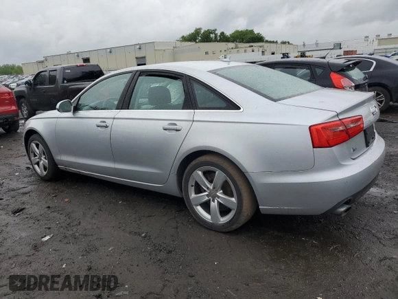 2012 Audi A6 Premium Plus z VIN WAUGGAFC8CN073509, wystawiony jako Copart lot #57654295 z przebiegiem 133 424 mil mil oraz Szkoda całkowita • Salvage title. Historia ofert i sprzedaży dostępna na DreamBid. Obrazek 2.