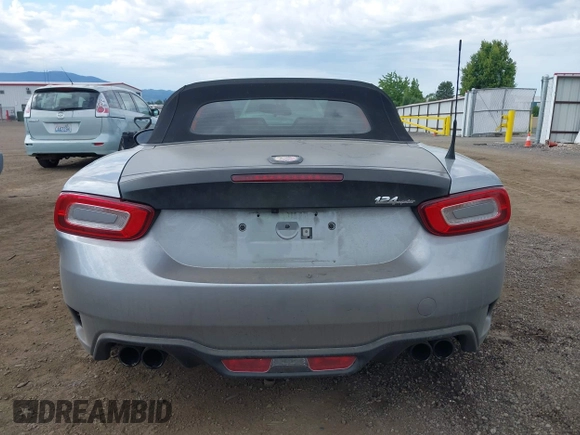 2017 FIAT 124 Spider Classica with VIN JC1NFAEK7H0125106, listed as a IAAI auction lot 42387215 with 36,334 mi miles and . Bid and sale history available at DreamBid. Image 15.