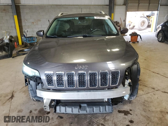 2019 Jeep Cherokee Latitude Plus with VIN 1C4PJMLB6KD460985, listed as a Copart auction lot 54386405 with 79,760 mi miles and Salvage Title. Bid and sale history available at DreamBid. Image 5.