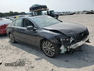 2016 Acura RLX Tech Pkg with VIN JH4KC1F55GC000317, listed as a Copart auction lot 71071264 with 107,861 mi miles and Salvage Title. Bid and sale history available at carsss.com. Image 4.