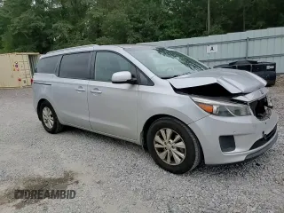 2018 Kia Sedona LX with VIN KNDMB5C12J6350371, listed as a Copart auction lot 71575374 with 117,880 mi miles and Salvage Title. Bid and sale history available at carsss.com. Image 11.