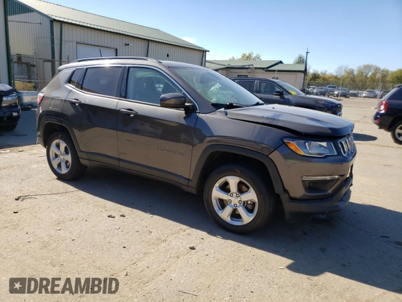 2018 Jeep Compass Altitude with VIN 3C4NJDBB6JT481241, listed as a Copart auction lot 74816654 with Not Provided miles and Salvage Title. Bid and sale history available at carsss.com. Image 4.
